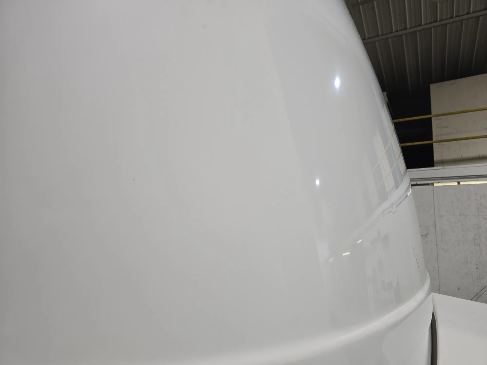 Resurfaced gelcoat panel
